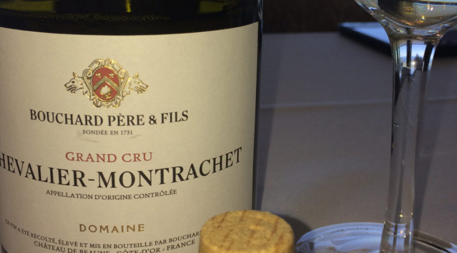 Luc Bouchard and Chevalier Montrachet 2016