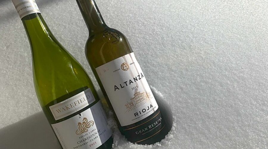 AFTER THE STORM — An Aged Rioja and Young Chardonnay