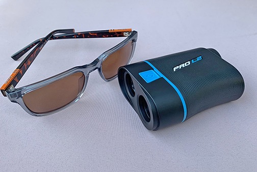 Testing a New Rangefinder and Golf Sunglasses The Lush Life